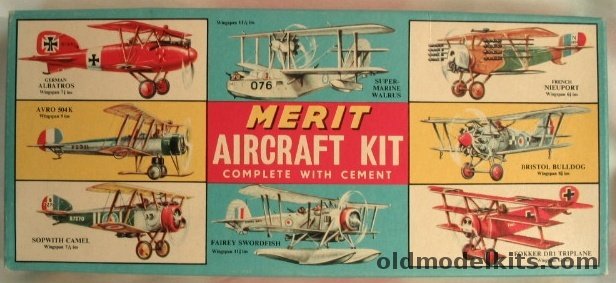 Merit 1/48 DH-82 Tiger Moth plastic model kit